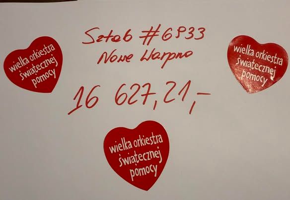 Zdjęcie: Finał WOŚP w Nowym Warpnie  2026 !!!