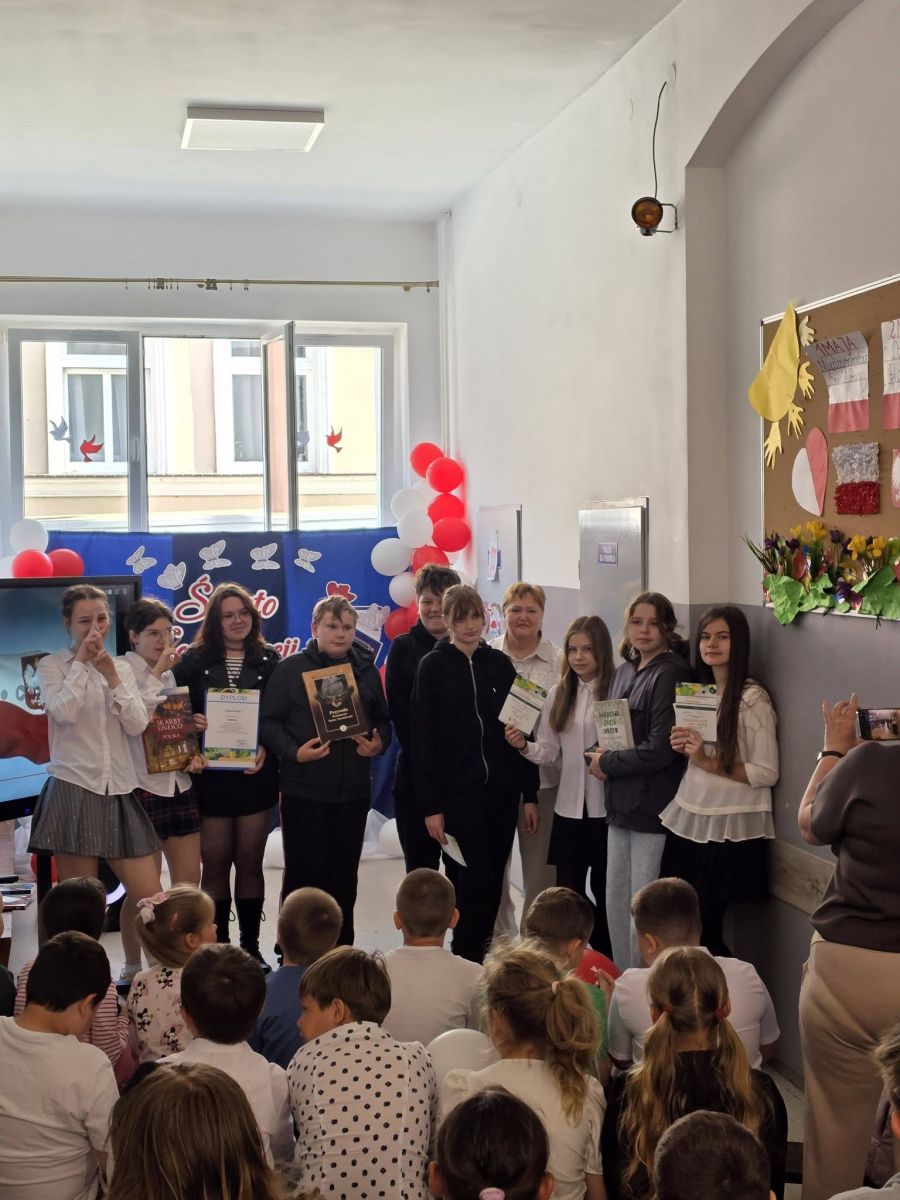Zdjęcie: Apel z okazji uchwalenia Konstytucji 3 Maja