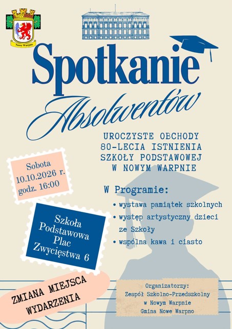 Galeria zdjęć: Zapraszamy na 80-lecie Szkoły w Nowym Warpnie !