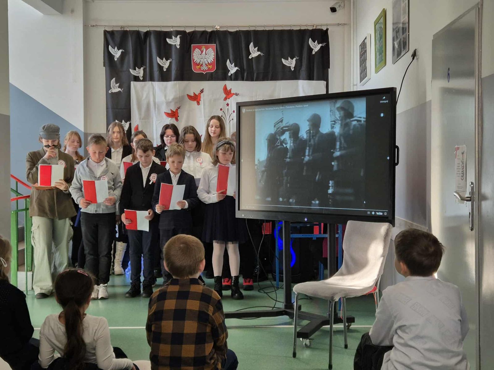 Zdjęcie: Apel z okazji Dnia Niepodległości